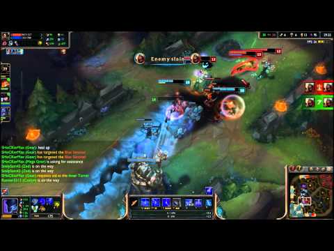 Nocturne + Shen combo (and Caitlyn...and Gnar)