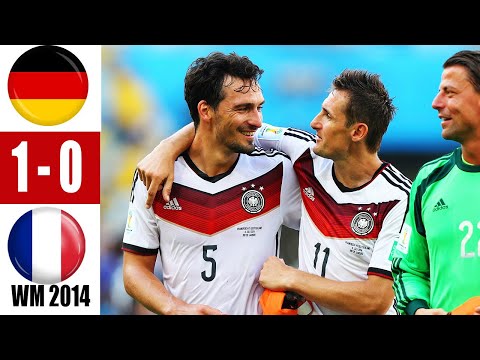 WM 2014 🇩🇪Deutschland vs. 🇫🇷France ALLE TORE! Deutscher Originalkommentar!