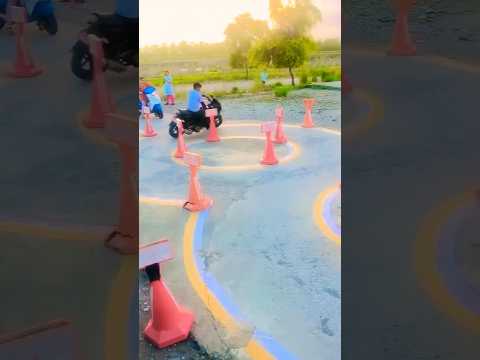 RTO driving test fails two wheeler overconfident Accident #mmv6330#viral #automobile#drivingtest#mmv
