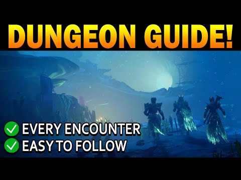 Destiny 2 Complete GHOSTS OF THE DEEP Dungeon Guide!