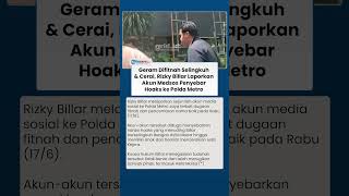 Download lagu Geram Difitnah Selingkuh dan Cerai, Rizky Billar Laporkan Akun Medsos Penyebar Hoaks ke Polda Metro mp3 Download lagu Geram Difitnah Selingkuh dan Cerai, Rizky Billar Laporkan Akun Medsos Penyebar Hoaks ke Polda Metro mp3