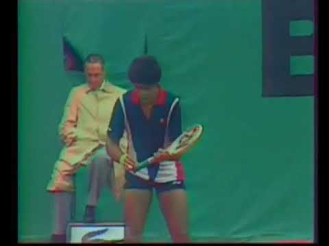 French Open 1981 2R - Bjorn Borg v Casio Motta