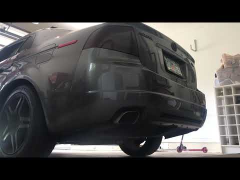 2008 Acura TL resonator and muffler delete