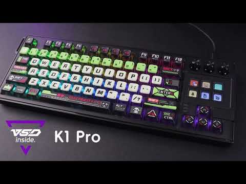 VSDinside - K1 Pro “A next-generation mechanical keyboard.” #vsdinside #vsdinsidekeyboard #tech