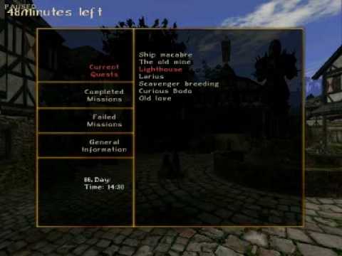 (Blind) Lets Play Gothic 2 - Velaya (119) No Idea How to Get on the Ship