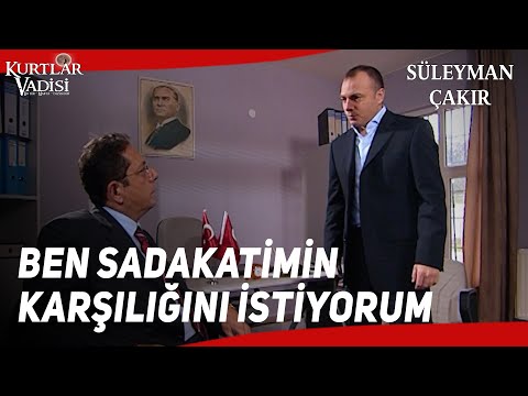 BEN SADAKATİMİN KARŞILIĞINI İSTİYORUM!