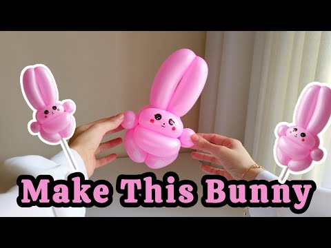 Kids LOVE This Balloon Bunny! 🐰🎈 | Easy Balloon Animal Tutorial |DIY