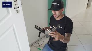 Instalação de fechadura PADO FDE 300W - Julia Olympio