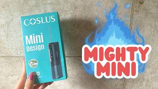 In Hand Review of COSLUS T40 Mini Water Flosser for Travel