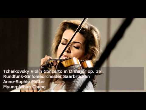 Anne-Sophie Mutter plays Tchaikovsky Violin Concerto (audio)