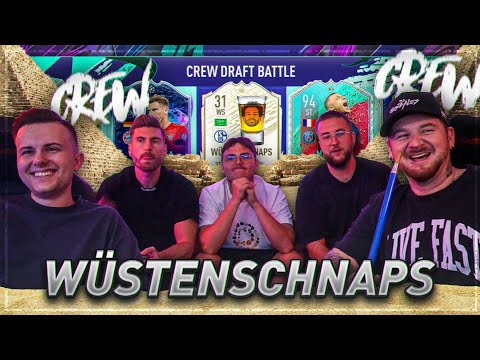 CREW WÜSTENSCHNAPS FIFA DRAFT BATTLE 😱 vs Gamerbrother Tisi Schubech Nohandgaming 🔥