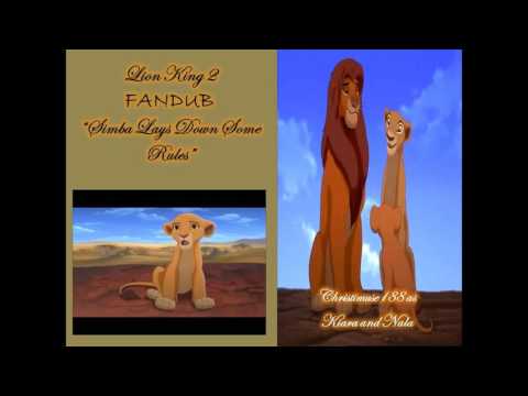Lion King 2 - Simba lays down the rules fandub collab