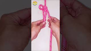 Learn Rope Knot 💡 Easy DIY tutorial