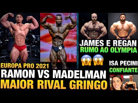 RAMON VAI ENCARAR GRINGO INSANO - GIGANTES RUMO AO OLYMPIA (JAMES E REGAN) - ISA PECINI MUITO BEM
