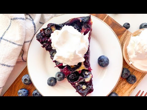 Best Blueberry Clafoutis Recipe