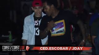 Ced.escobar / Jday Performs at Coast 2 Coast LIVE | Houston All Ages Edition 2/6/18 - 2nd Place