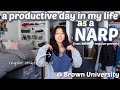 A PRODUCTIVE COLLEGE DAY IN MY LIFE AT BROWN UNIVERSITY (as a regular student)