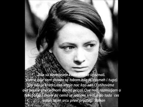 Arsen Dedić  Sanjam te (Posveceno Sonji Savic)