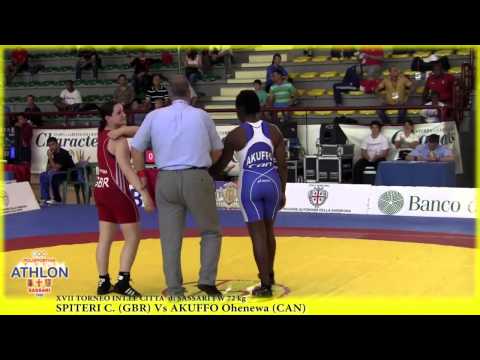 TOUR 5   FW 72 Kg SPITERI C GBR Vs AKUFFO Ohenewa CAN