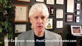 How To Sell Pest Control - Avoiding Hypnotic Rythms!
