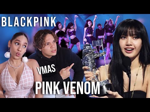 WINNING! Waleska & Efra react to BLACKPINK at the VMAS 2022
