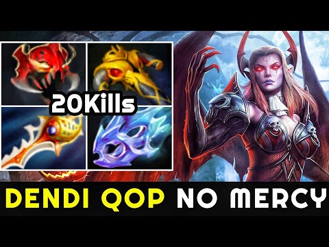 DENDI shows No Mercy with Queen of Pain 7.24 Dota 2