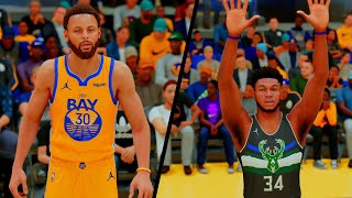 NBA 2K21 Next-Gen - Warriors vs. Bucks | PS5 4K60FPS