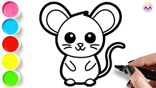 How to Draw Mouse - Easy Drawings for Beginners