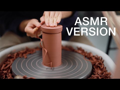 How to Make Lidded Jars on the Potter's Wheel — ASMR Version