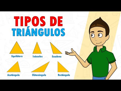 CLASIFICACIÓN DE LOS TRIÁNGULOS Super fácil - TIPOS DE TRIÁNGULOS