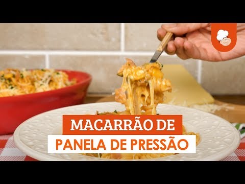 Macarrão de panela de pressão — Receitas TudoGostoso