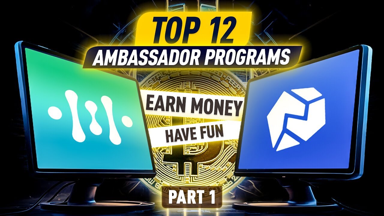 Earn Big in Crypto: Top 12 Ambassador Programs with Rewards & Perks! Part 1