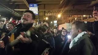 Mumford &amp; Sons &quot;Reminder&quot; &quot;Forever&quot; Acoustic On the Street Under the Trains, Aragon Chicago 12-14-19