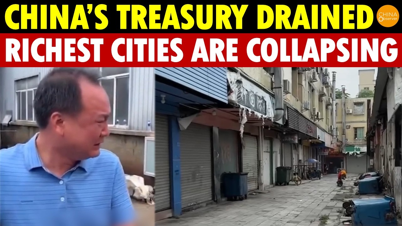 China Broke! Even Its Richest Cities Are Collapsing