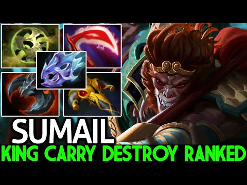 SUMAIL [Monkey King] King Carry Destroy Ranked Game Ti10 Dota 2