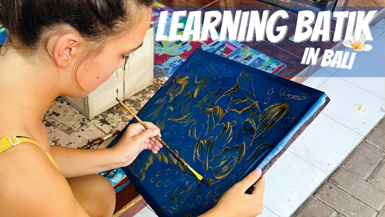 Experience the charm of I Nyoman Warta's Batik Class, a must-visit for every tourist.