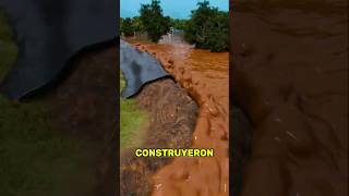 Hermanos Construyen Dique Contra La Inundación😨