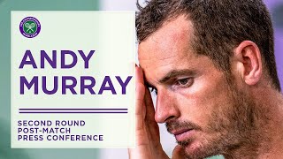 Andy Murray Post-Match Press Conference | Second Round | Wimbledon 2022