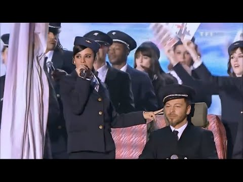 Alizée and Claire Keim "Rolling in the Deep" Les Enfoires 2012 1080P 50 FPS