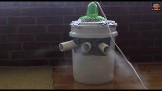 Homemade Air Conditioner  (Use Ice From water for better effect)
