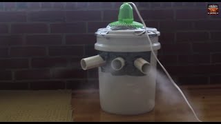 Homemade Air Conditioner (Use Ice From water for better effect)