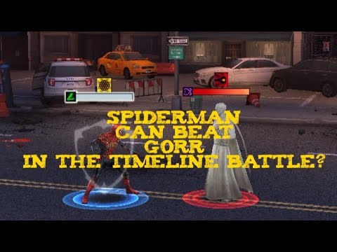 Spiderman can beat Gorr in the Timeline Battle?