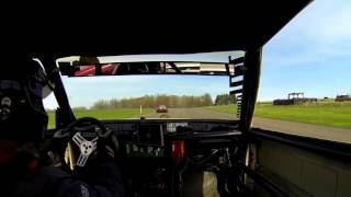 Wheel falls off E30 at Lemons Gingerman