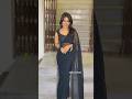 Priyanka Jain In Saree At Vj Sunny At Amrutham Adda Hotel Opened By VJ Sunny Ytshorts Love Yt