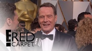 Bryan Cranston's Cookie Disaster at Oscars 2016 | Live from the Red Carpet | E! News
