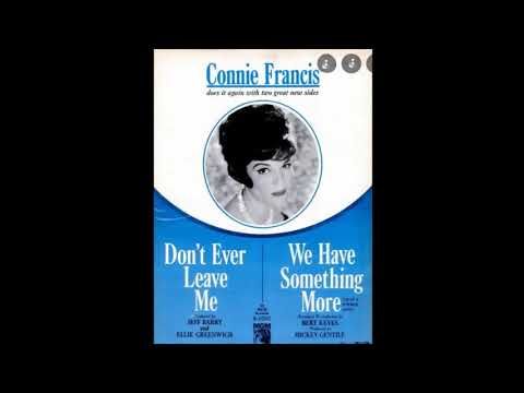 Connie Francis - Don't Ever Leave Me (Original Stereo)