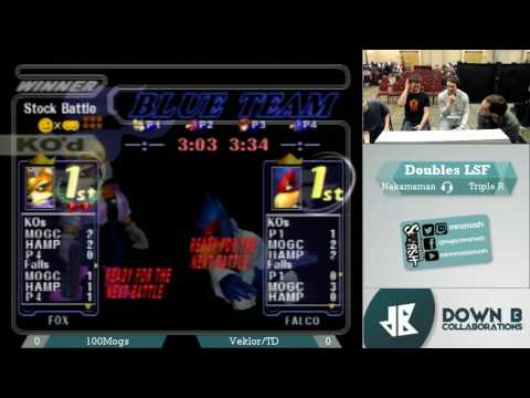[Melee Doubles LSF] 100Mogs vs Veklor/TD [DownB_ December Monthly]
