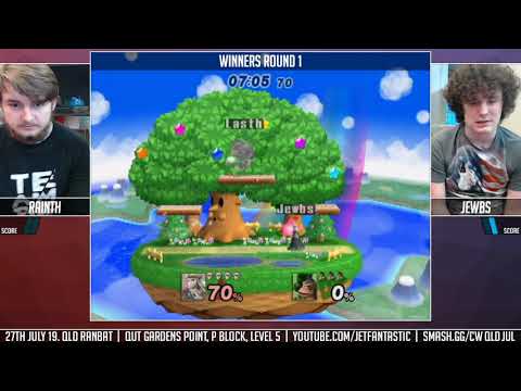CWQLDJuly Project M  - Winners Round 1 - Rainth (Roy) vs Jewbs (Zelda)
