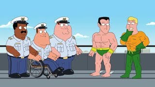 Aquaman Shows Off to Peter - Family Guy