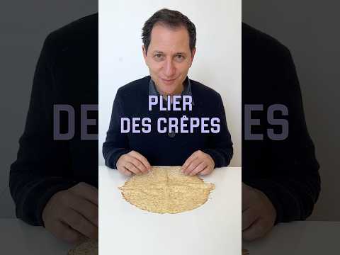 Plier des crêpes (vidéo n°535)